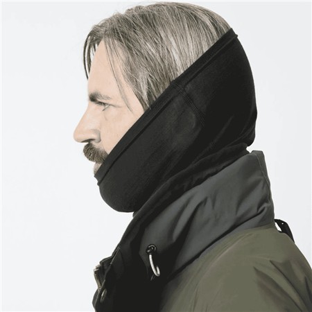 SCHLAUCHSCHAL GEOFF ANDERSON WIZWOOL 165 - SCHWARZ