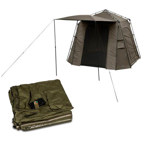 Schuiltent + Overwrap Trakker Gazebo Pro Xl + Gazebo Pro Nitelife Vapour Shields