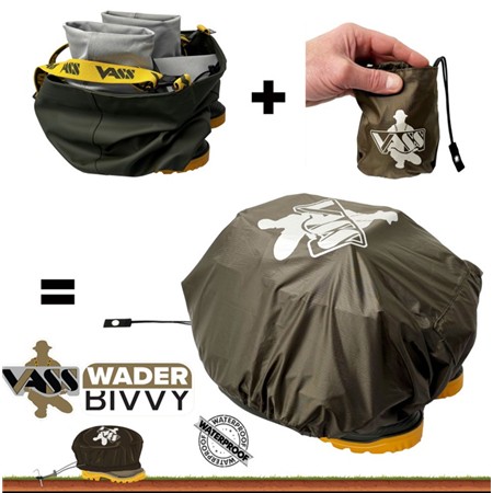 SCHUTZ WADERS KAKI GRÜN VASS BIVVY KAKI GREEN