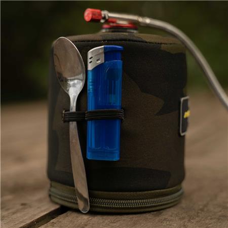 SCHUTZHÜLLE AVID CARP CAMO NEOPRENE GAS CANISTER HOLDER