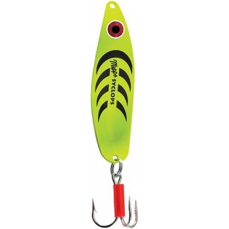Schwankender Blinker Mepps Syclops Leuchtchartreuse