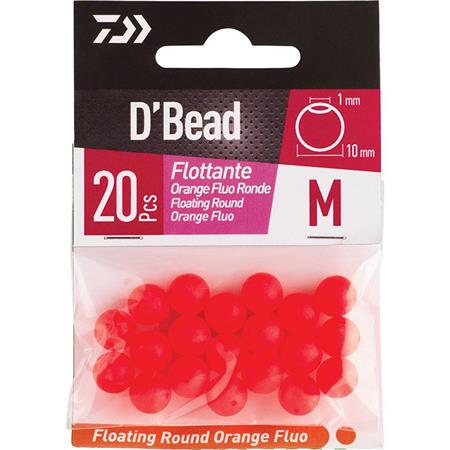 Schwebende Rund Perlen Daiwa D'bead