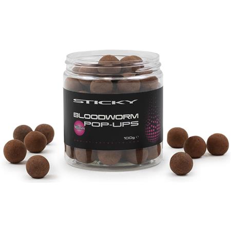 Schwimmboilie Sticky Baits Bloodworm Pop-Ups