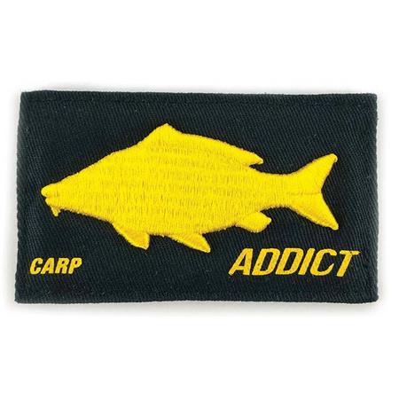 Scratch Intercambiable Fishxplorer Pour Casquette / Bonnet Addict Carpe - Noir