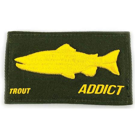 Scratch Intercambiable Fishxplorer Pour Casquette / Bonnet Addict Truite - Vert