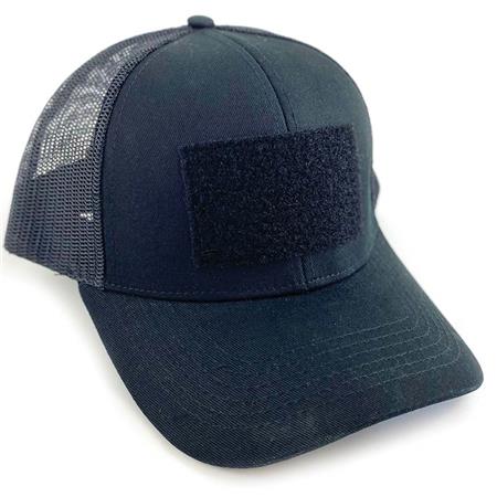 SCRATCH MAN CAP - BLACK FISHXPLORER TRUCKER - NOIR