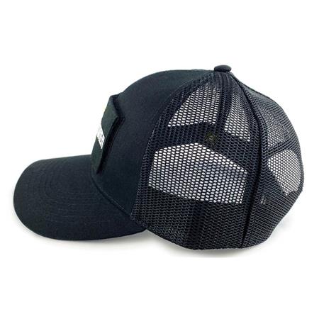 SCRATCH MAN CAP - BLACK FISHXPLORER TRUCKER - NOIR