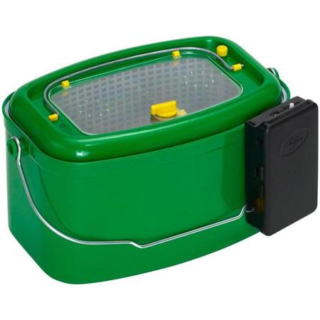 Secchio Per Esche Vive Plastilys Gb 7L + Cestello Vivier + Aeratore Integrato