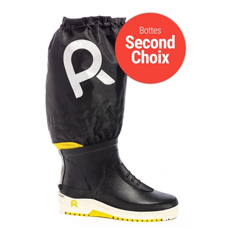 Seconda Scelta - Stivali Uomo - Nero Rouchette Skipper - Noir