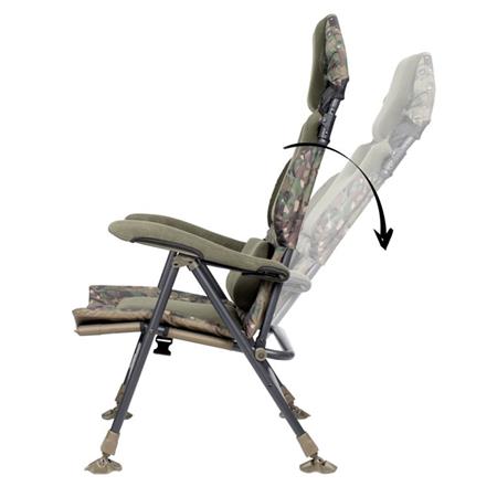 SEGGIOLINO LIVELLATORE TRAKKER LEVELITE CAMO LONGBACK RECLINER