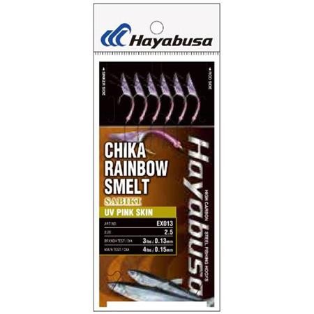Σειρά Από Φτερά Hayabusa Chika Rainbow Smelt Uv Pink Skin Ex013