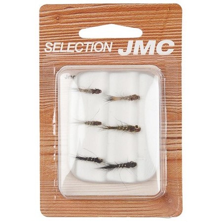 SELEÇÃO MOSCAS NINFA JMC TUNGSTENE - PACK DE 6