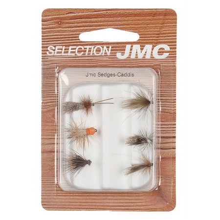 Selecção De Moscas Sedge Jmc - Pack De 6