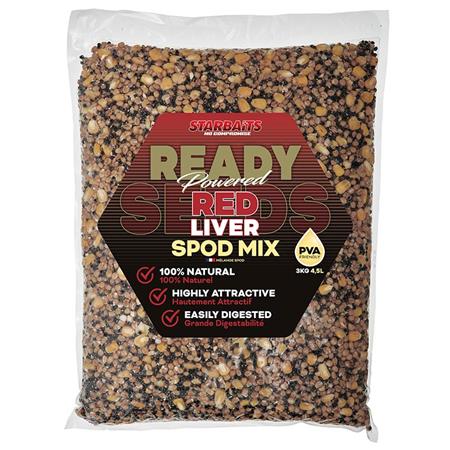 SEMILLA PREPARADA STARBAITS READY SEEDS RED LIVER