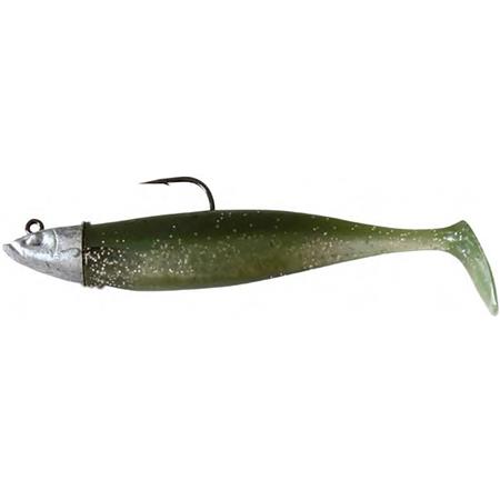 Señuelo Blando Armado Powerline Jig Power Nat Shad 4” - 10Cm - Paquete De 2