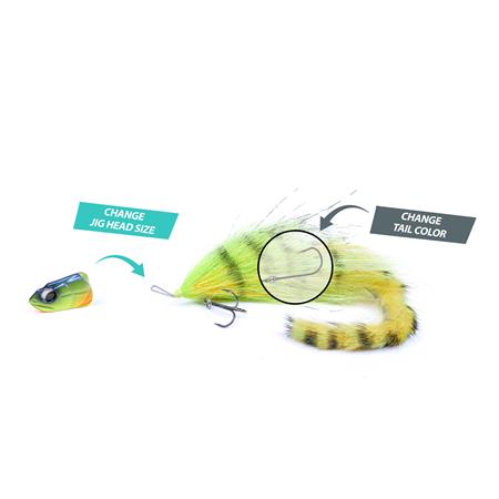 SEÑUELO HUNDIDO - 53G BIM TACKLE CRAZY RABBIT DEEP - 45G