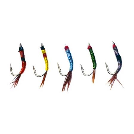 Σετ 5 Μύγεσ Stucki Fishing Νύμφη Bielersee Gold