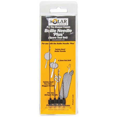 Σετ Ανταλλακτικών Βελονών Solar Boilie Needle Spare Set Of 4 Tools