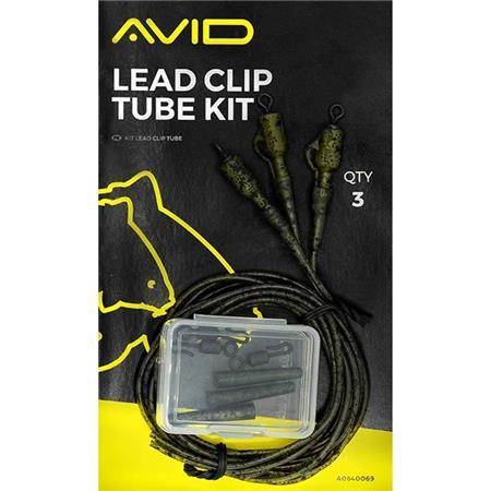 Set Avid Carp Lead Clip Tube