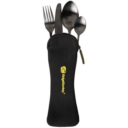 SET BESTEK RIDGE MONKEY DLX CUTLERY SET