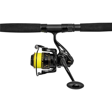 SET BLACK CAT HARD CORE COMBO SPIN ROD