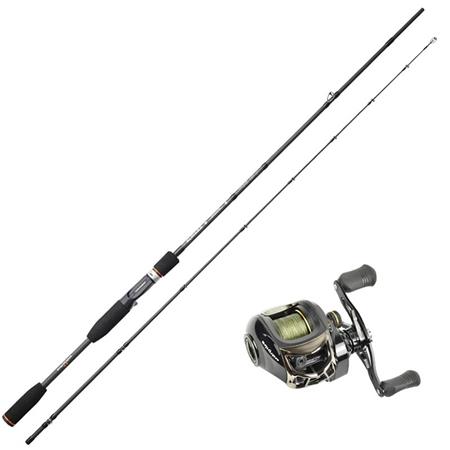 Set Casting + Mulinello Casting Alendo 201 Sakura Almara + Moulinet Casting Alendo 201