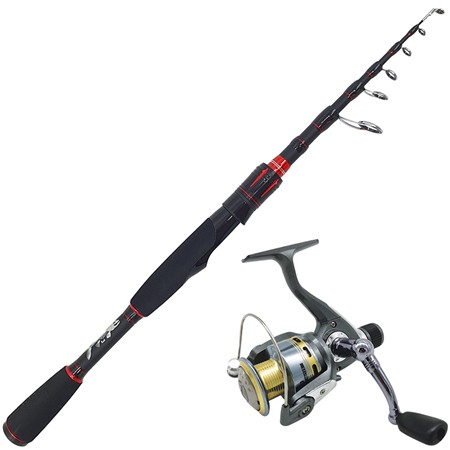 Set Da Spinning Telescopico Autain Azano + Xcf