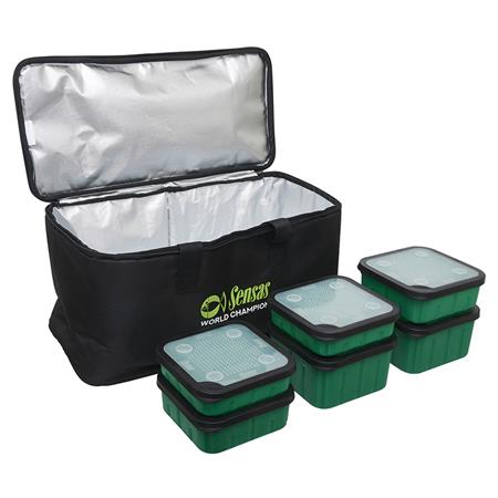 Set De Sacos Para Cebos Sensas Power Match Special Esches