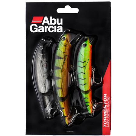 Σετ Επιπλέοντων Τεχνητών Δολωμάτων Abu Garcia Tormentor Jointed - Paketo 3