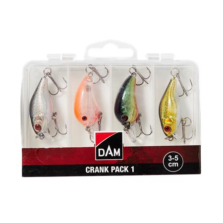 Σετ Επιπλέοντοσ Τεχνητού Δολώματοσ Dam Crank Pack