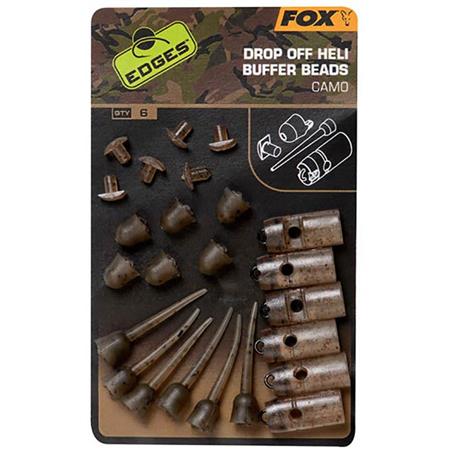 Set Fox Edges Camo Drop Off Heli Buffer Bead Kit