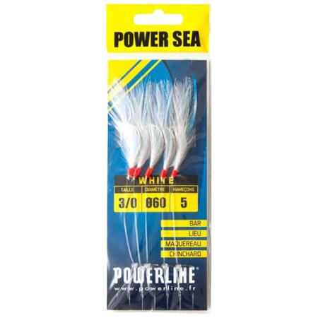 Σετ Φτερών Powerline Power Sea White