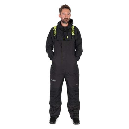 SET GIACCA E SALOPETTE UOMO - NERO FOX MATRIX THERMA FOIL WINTER SUIT - NOIR