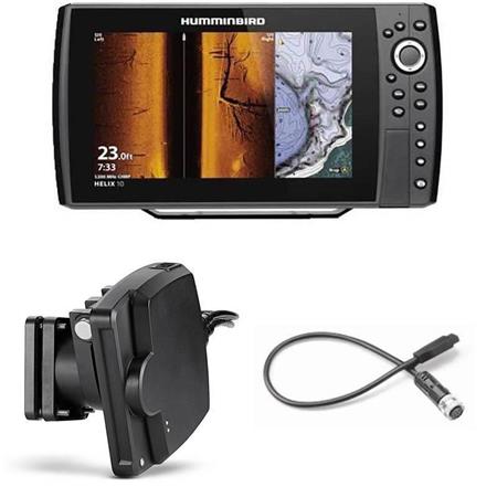 Set Humminbird Helix10g4n-Cmsi+Ta + Transducer As-Mega-Live