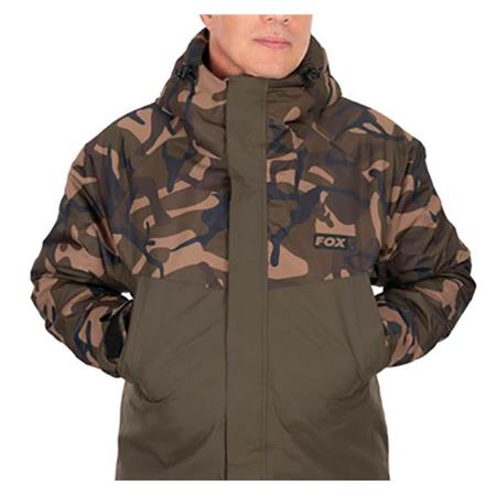 SET JAS EN TUINBROEK MAN FOX KHAKI / CAMO WINTERSUIT