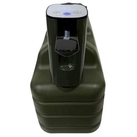 SET JERRYCAN + KRAAN HOLDCARP DIGITAL RECHARGEABLE TAP + CUBIC WATER CARRIER 11L