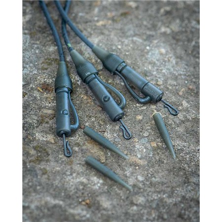 ΣΕΤ ΚΛΙΠ ΜΟΛΎΒΔΟΥ FOX EDGES TUBING LEADCLIP READY RIGS