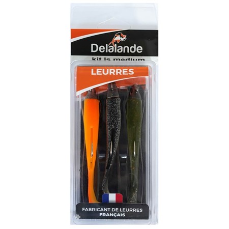 Σετ Μαλακών Δολωμάτων Delalande Texan Swat Shad Médium