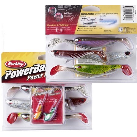Σετ Μαλακών Τεχνητών Δολωμάτων Berkley Linear Fishing