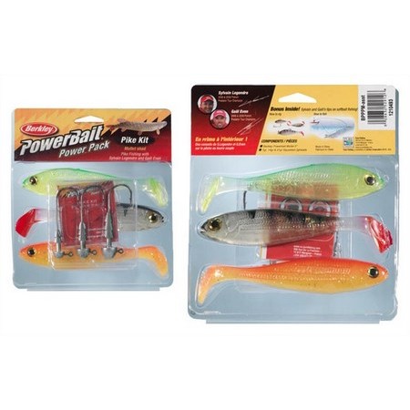 Σετ Μαλακών Τεχνητών Δολωμάτων Berkley Pike Mullet1 Pro Pack