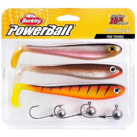 Σετ Μαλακών Τεχνητών Δολωμάτων Berkley Pro Pack Pike