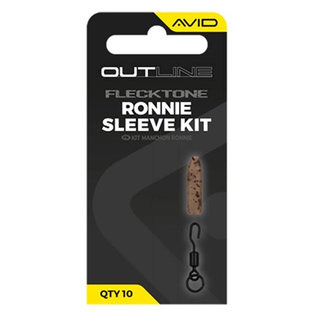 Σετ Μανσέτασ Avid Carp Outline Flecktone Ronnie Sleeve Kit