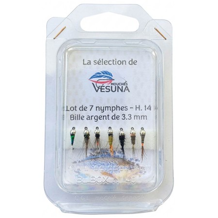 Set Mit 7 Nymphen Vesuna Silberne Perle