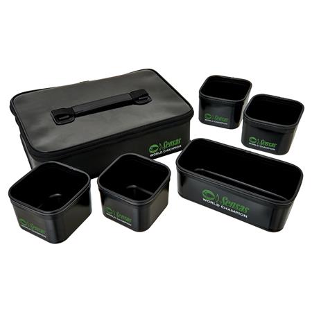 Set Mit Köderdosen Sensas Eva Organizer 6 En 1