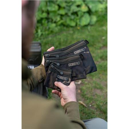 SET OF POUCHES KORDA COMPAC WALLETS SET OF 3 - PACK OF 3