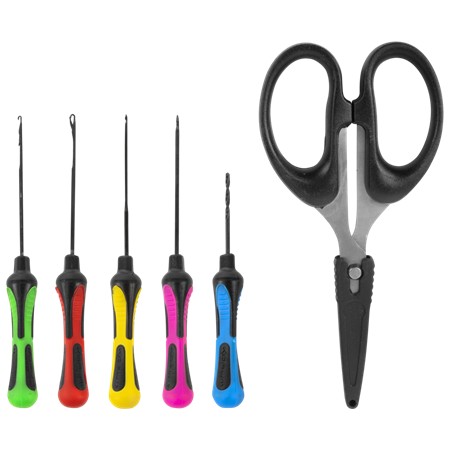 Set Outils Korum Baiting Tool & Scissor Set