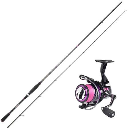 Set Sakura Stingray Egi Spinning + Moulinet Spinning Fd Stingray Egi Fd