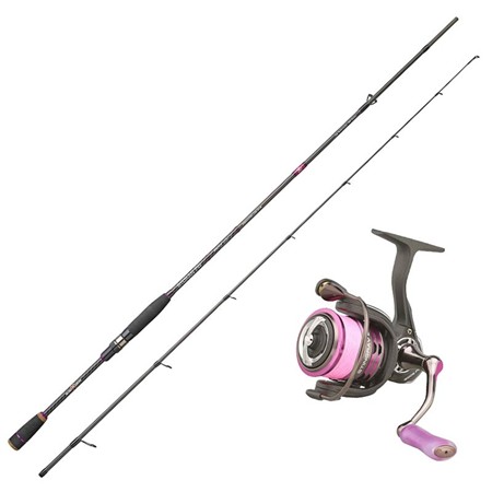 Set Spinning Sakura Ryokan Fw Spinning Purple Limited + Mulinello Stingray Egi 2.0