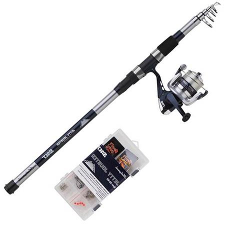 Set Telescopico Shakespeare Salt Jetty Jouster Combo Set