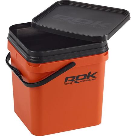 Set Vierkante Emmer Rok Fishing Square Bucket Compleet